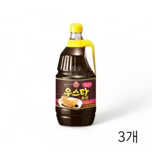WL 오뚜기 우스타소스 2.1Kg X 3개 대용량 식자재 식당 스테이크소스 양송이스테이크소스