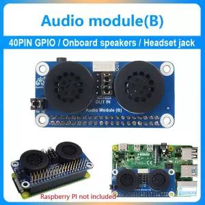 Raspberry Pi 4B3BZero 오디오 모듈 스피커 확장 보드 PWM 사운드 카드 GPIO 오디오 증폭