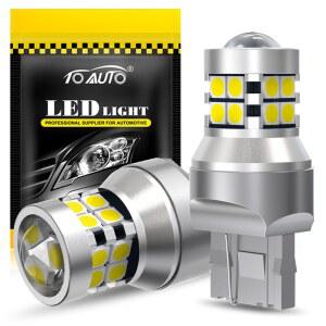 T20 LED W21 5W 시그널 7443 P2 T25 3156 라이트 7440 W21W
