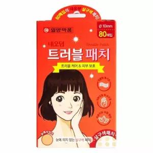 일양약품 네오덤 트러블 살구색패치 지름10mm 80매입