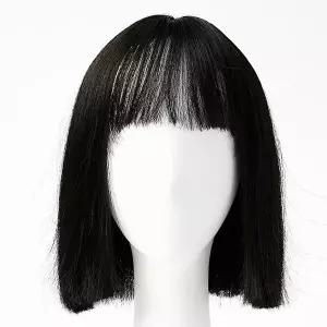 단발 통가발 내추럴블랙 여성 엄마 가벼운 인조모 (HSJ-WFHFK8F)