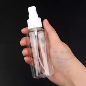 100ml 스프레이 공병 미니 알코올 용기 미스트 투명