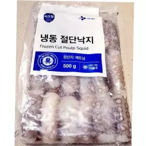 해물류 이츠웰 절단낙지(L 절단낙지 냉동수산물 수산물 500g)