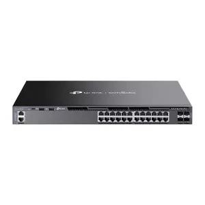 24포트 + 4SFP + 10G 스위칭허브 랙마운트지원 L3스위치 QoS VLAN SNMP SG6428X [H@lu]