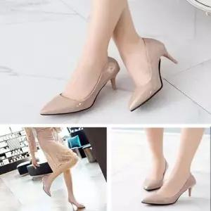 뾰족구두 에나멜힐 여자구두 여자 하이힐 굽7CM 5컬러 힐