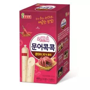 롯데 키스틱 문어콕콕 600g 50gx12개입