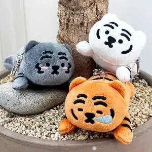 매일갓템 무직타이거 인형 가방고리 눕랑이 2P 귀여운 키홀더