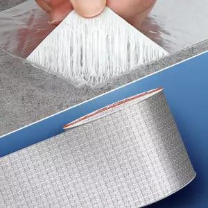 방수테이프 10CM x 5M 강력 배관 지붕보수 알루미늄 텐트 다용도 창틀누수 화장실보수