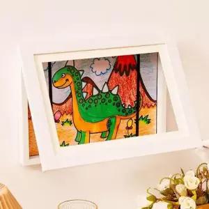 그림 액자 프레임 틀 원목 우드 대용량 보관 A3