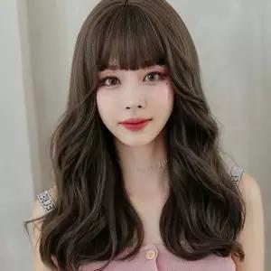 여성인모통가발 긴머리통가발 헤어미용재료 룸슈즈