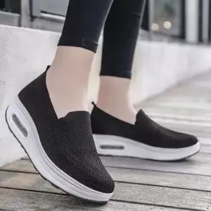 에스파듀 에어굽 여성 슬립온 스니커즈 키높이 편한 운동화