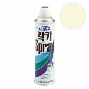일신 락카 스프레이 미색 420ml 일신케미칼 일신