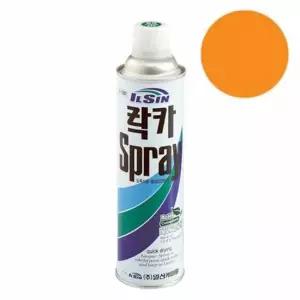 일신 락카 스프레이 오렌지 420ml 일신케미칼 일신