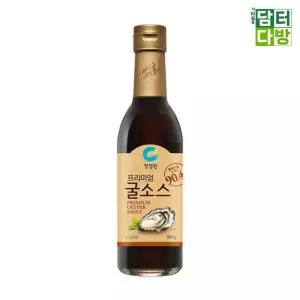 청정원 프리미엄 굴소스 500g X 2개 쌀국수소스 팬더 조미료 양념장 요리소스