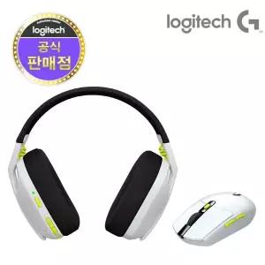로지텍 헤드셋 마우스 세트 무선 게이밍 콤보 무선 헤드셋 G435 SE 무선 마우스 G304 SE