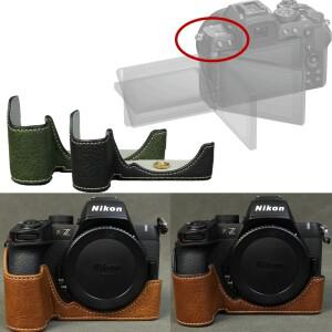 Nikon Z50 II Mark 미러리스 카메라용 PU 하프 케이스 바디 베이스 보호대