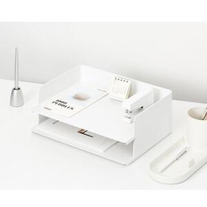 트레이 A4 와이드 서류받이 2Pack_2단 시스템 오픈형