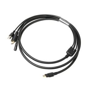 GT-156HD V2 GS1561/Kamvas 16 그래픽 태블릿 모니터 펜 디스플레이용 Huion 3-in-1 케이블 CB02