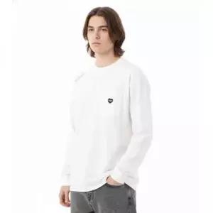 칼하트 MUST IT_ 윔 LS Pocket Heart T-Shirt I035300 00AXX) 하트 포켓 롱슬리브 티셔츠)