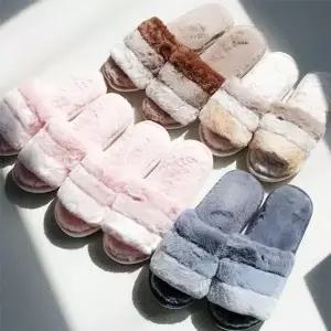 퍼 거실 실내 쿠션 커플 사무실 실내화 슬리퍼 거실화_25312462