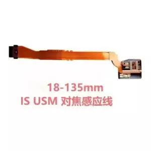 Canon EF-S 18-135mm f/3.5-5.6 IS USM 수리 카메라 교체 부품 용 새 렌즈 포커싱 센서 플렉스 케이블