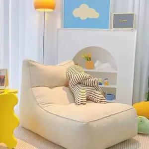 패브릭 쿠션 빈백 디자인 의자 안락 1인용 무지 쇼파