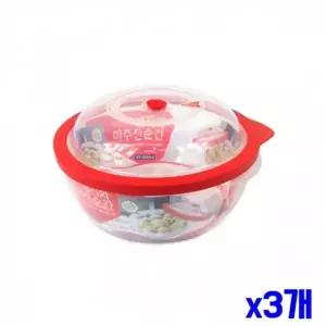 [골드스마일]WL 전자렌지 전용 밀폐용기 원형 3800ml x3개 렌지그릇