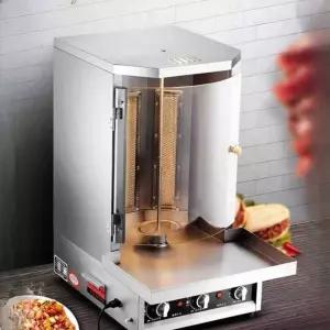 통구이 꼬치 그릴 실외 가스 케밥 기계 바베큐 꼬치대