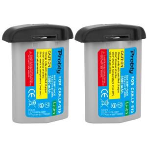 Canon-1DX 1DX MarK2 Mark3 MARK4 1DS SLR 카메라용 2Pcs 3500mAh 10.8V LP-E19 LP E19 배터리 Akku