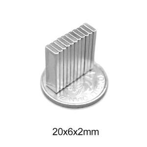 20x6x2 블록 가정용 냉장고, 사무실용 강력한 자석 DIY