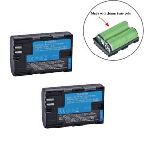 1865mAh LP-E6 배터리 LP E6 캐논 EOS R 90D 80D 70D 6D 5D Mark II R5 R6 R7 XC10 XC15용
