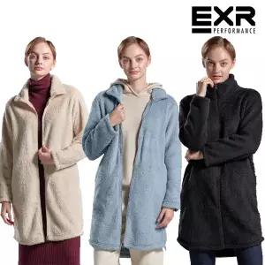 EXR 여성 쉐르파 후리스 롱 자켓 3종 택1