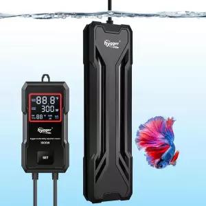하이거 300W 수족관 히터 듀얼 보호 시스템과 LED 디지털 디스플레이를 갖춘 업그레이드된 잠수식 어항