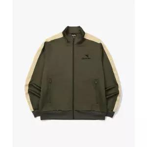 Diadora 레거시 저지 트래이닝 자켓 OLIVE 1006468