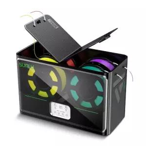 SUNLU S4 필라멘트 건조기 공식 3D 프린터 4 스풀 3KG 350W PTC 히터 70 C 최대 온도 상자