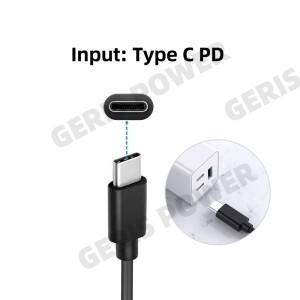 USB 유형 C PD 변환기 Dell Asus Lenovo 노트북 전원 공급 장치 케이블 용 범용 충전 코드 Dc 어댑터