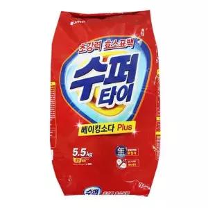 찬물 세제 수퍼타이 세탁 베이킹소다 5.5kg 빨래 가루