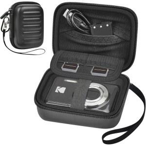 PIX FZ55 / FZ45 FZ53 FZ43 전용) 카메라용 리더기 16MP (박스 메모리 블랙 메시 케이블 비디오 홀더 카메라 블로깅 배터리용 디지털 카드 보관 가방 있는 포켓