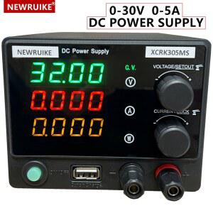 직류전원장치 30V 5A 실험실 엔코더 전압 조절기 110V XCRK305MS 220V 벤치 스위칭