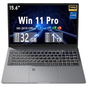 OMSERBB 15 6인치 올메탈 FHD 1920 1080 노트북 코어 i7 9750H 최대 4 5GHz 고성능 C 32GB RAM 1TB SSD UHD