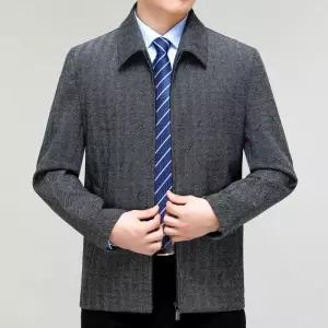 남성 추동 울 재킷 도톰한 모직 톱 칼라 코트 J03Z4C HOT3