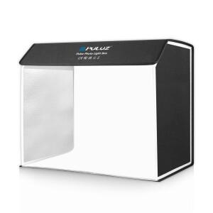 PULUZ 60x40cm 사진 스튜디오 라이트 박스 휴대용 직육면체 텐트 키트 4 색 배경 LED 소프트
