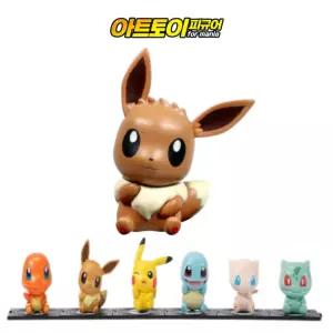포켓몬 이브이 피규어 미니 소형 4cm 어린이선물