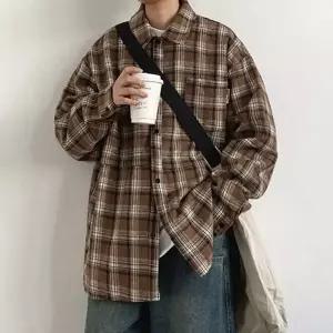 오버핏 캐쥬얼 옥스포드 루즈 줄무늬 빅사이즈 단가라