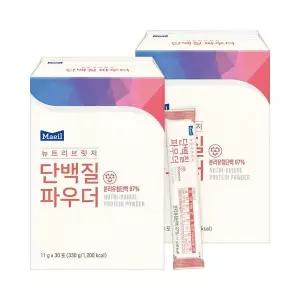 [NS홈쇼핑][ETV]메디웰 뉴트리브릿지 단백질 파우더 11g 60포(30포 2박스)..[35945907]