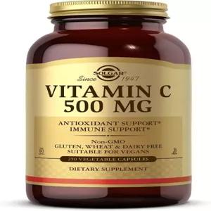 Solgar  비타민 C 500mg 식물성 캡슐 250정