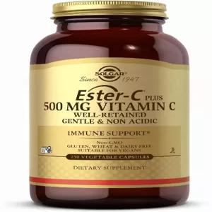 Solgar  에스테르-C 플러스 500mg 비타민 C 캡슐 250정
