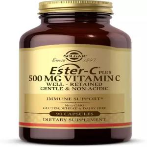 Solgar Ester-C Plus 500 mg 비타민 C 90 캡슐