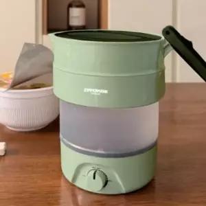 ( )접이식 전기포트 0.8L 접이식포트 접이식주전자 휴대용전기포트