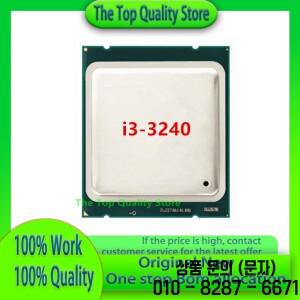 CPU I3 3240 듀얼 코어 3.4GHz LGA 1155 TDP 3MB 캐시 프로세서 호환